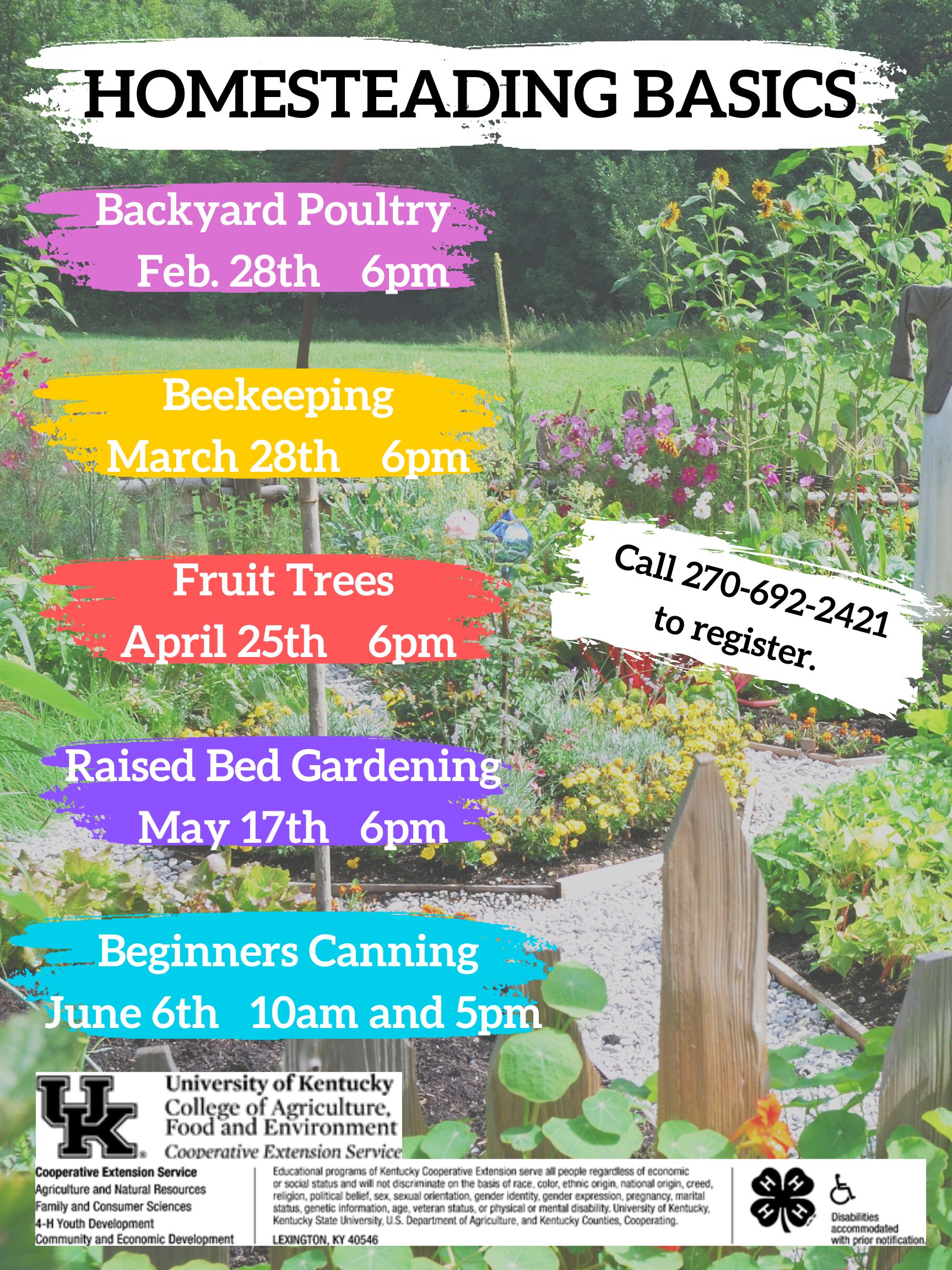 Homesteading Basics Raised Bed Gardening Marion County